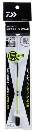スペクトロン鮎 ダブルテーパーハリス2 クリア