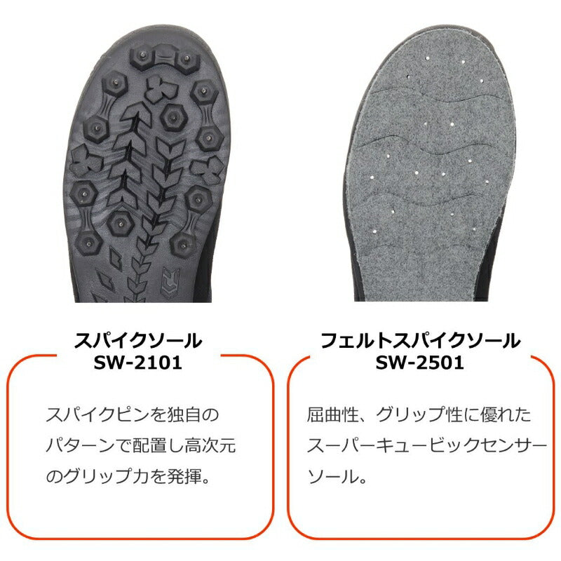 SW-2501 ダイワソルトウェーディングシューズ