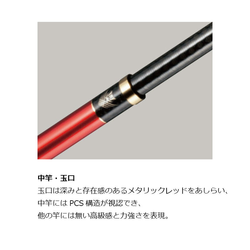 がま磯 マスターモデル2 口太 MH 5.0m