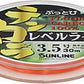 ぶっとびテンカラ　レベルライン 4.5号 フラッシュオレンジ