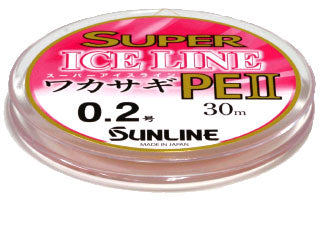 スーパーアイスライン ワカサギPEII 30m