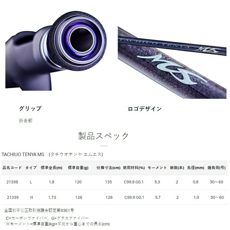 タチウオテンヤMS H 1.73m
