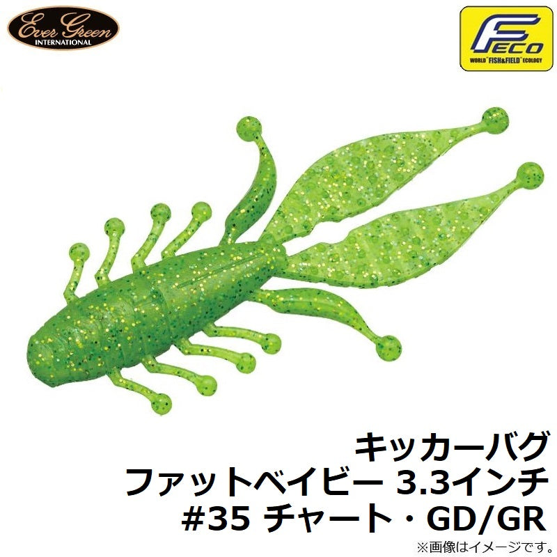キッカーバグ 3.3インチ ファットベイビー