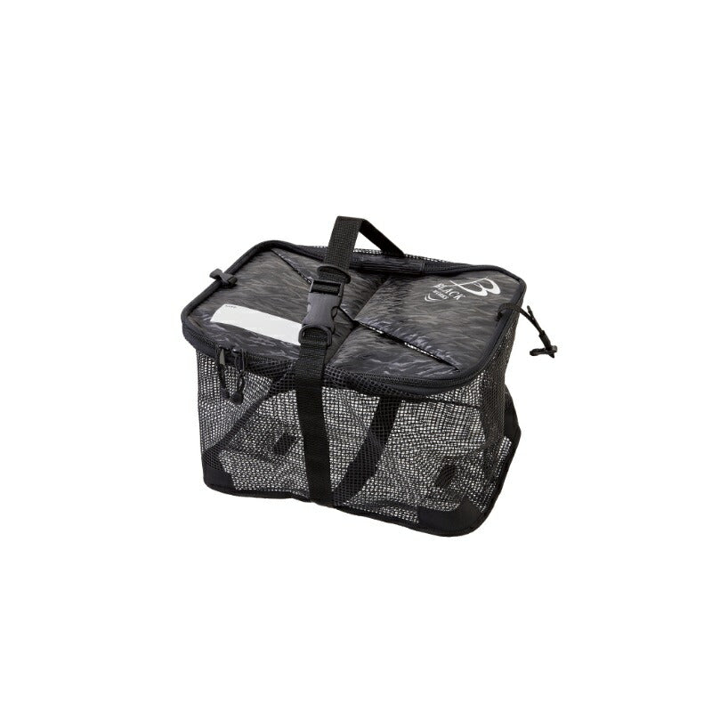 GM2543 活かしメッシュバッカン 45cm ブラック(BLACK WORKS)