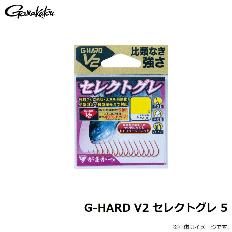 G-HARD V2 セレクトグレ 5号 カモフラージュレッド