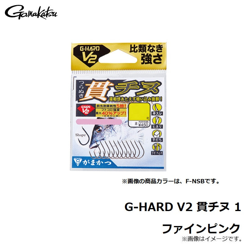G-HARD V2 貫チヌ ファインピンク