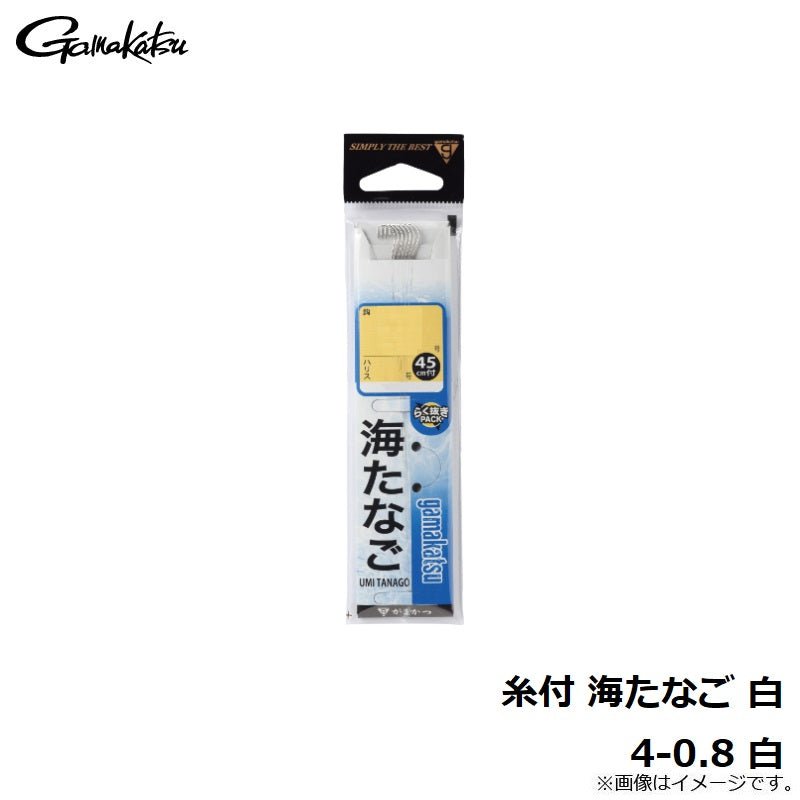 海たなご 糸付45cm 白