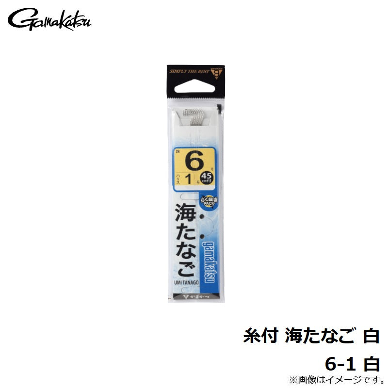海たなご 糸付45cm 白