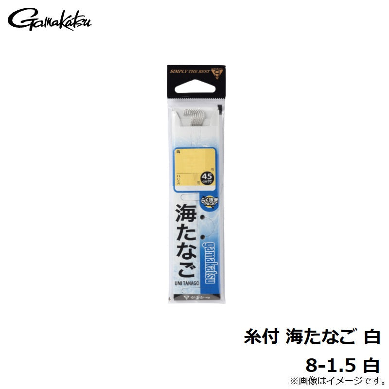 海たなご 糸付45cm 白