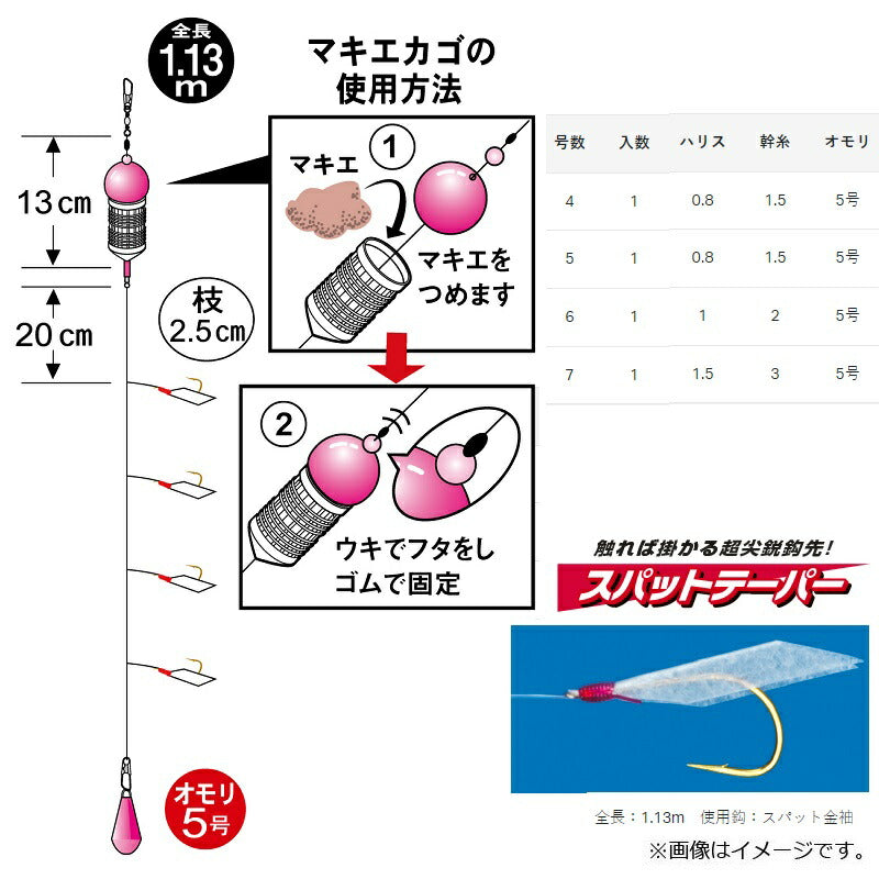 S-159 ちょい投げドボンサビキ