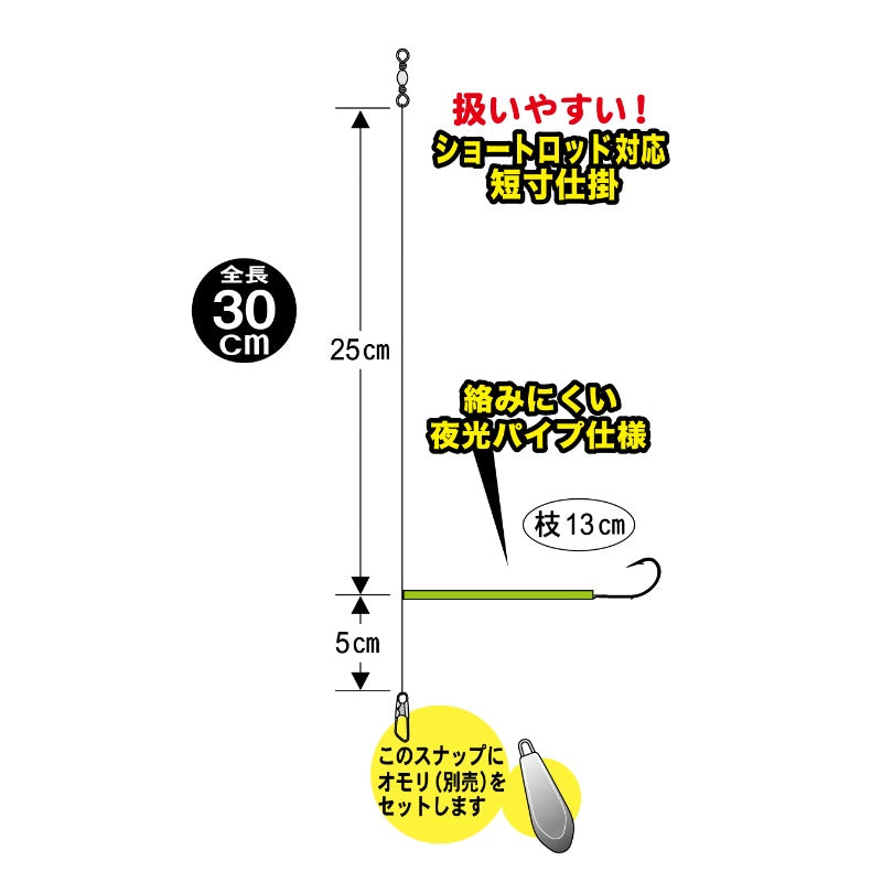 AN-001 簡単堤防アナゴ仕掛