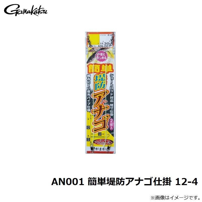 AN-001 簡単堤防アナゴ仕掛