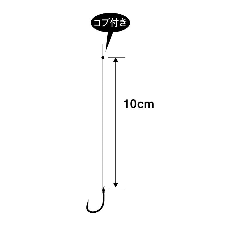 FK147 糸付 競技カワハギ AT 10cm 30本