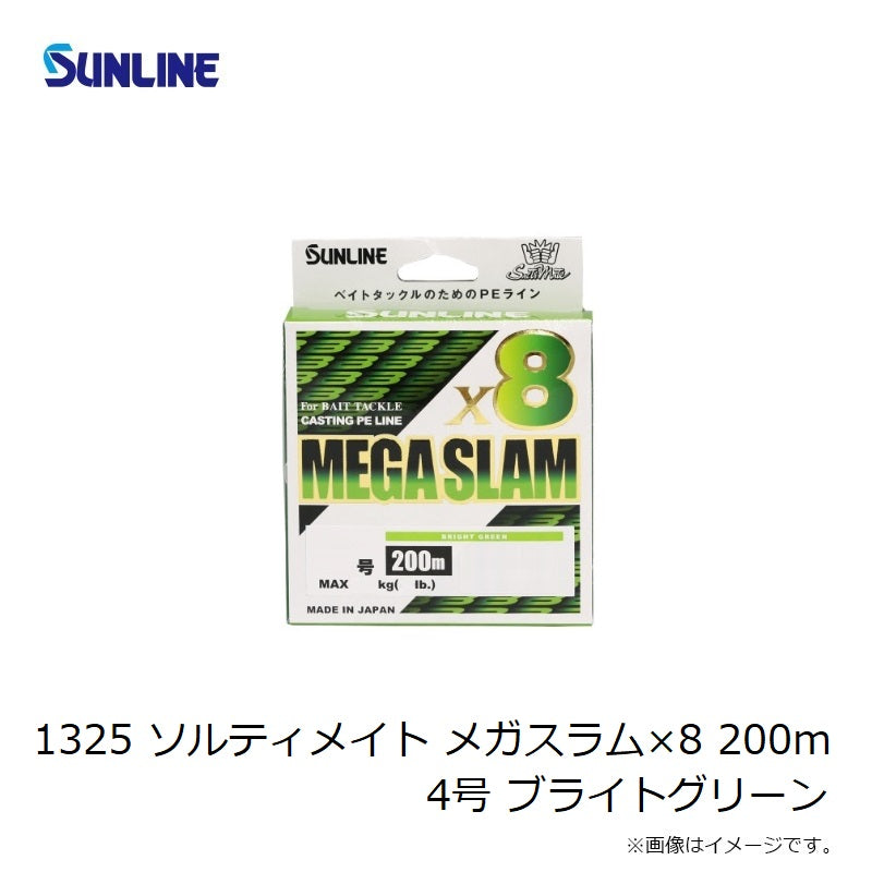 ソルティメイト メガスラムX8 200m