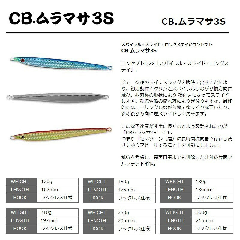 CB.ムラマサ3S 150g