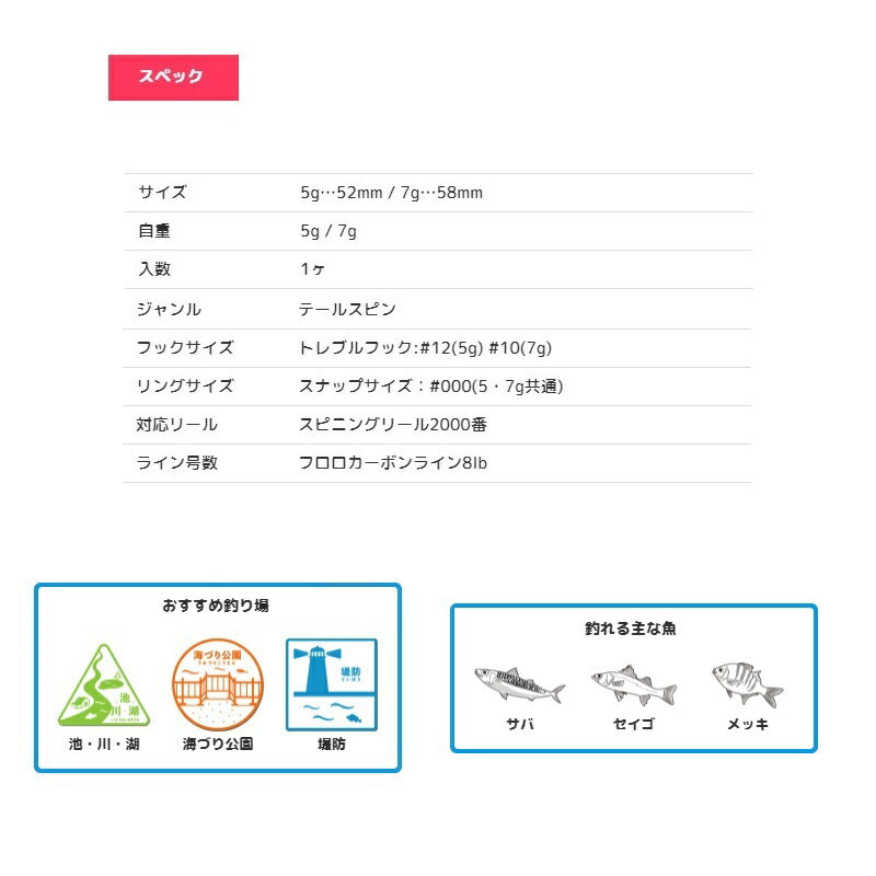 グッドミールスピン 7g