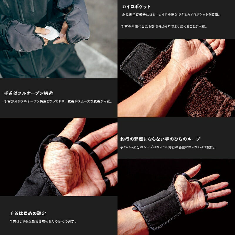 防風ボアリストウォーマー