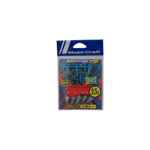 たろたた　70502 GSHEAD-DRT 2.5 ロックライバー ゲキサスヘッド ダート 2.5g – つり具