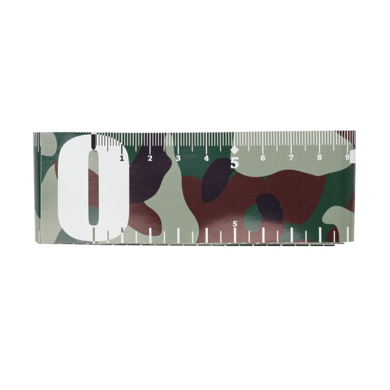 メジャーステッカー 120 #3 GREEN CAMO/WHITE
