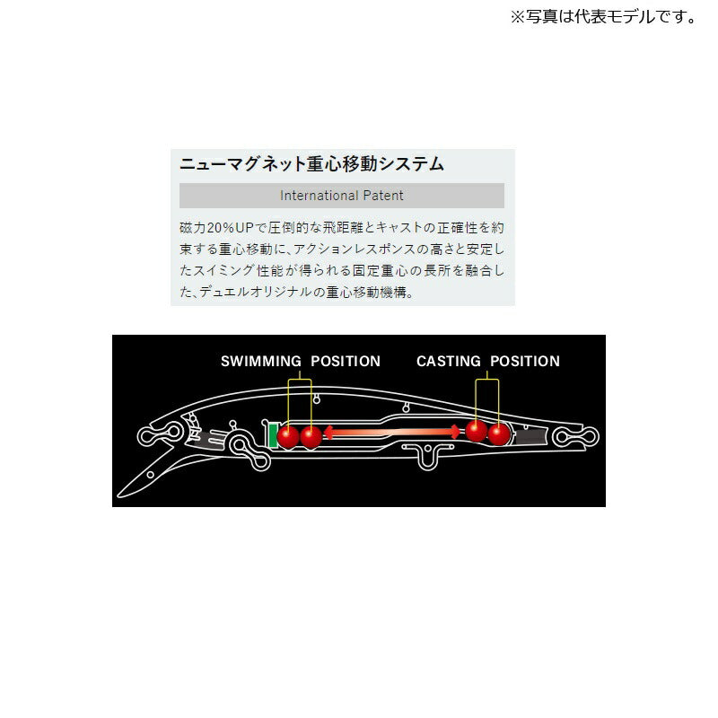 ハードコアミノー フラット 110SP R1362