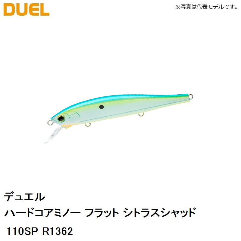 ハードコアミノー フラット 110SP R1362