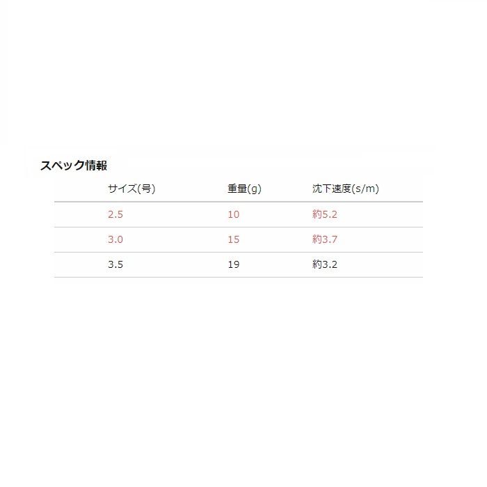 アオリーQ フィンエース 3.0号