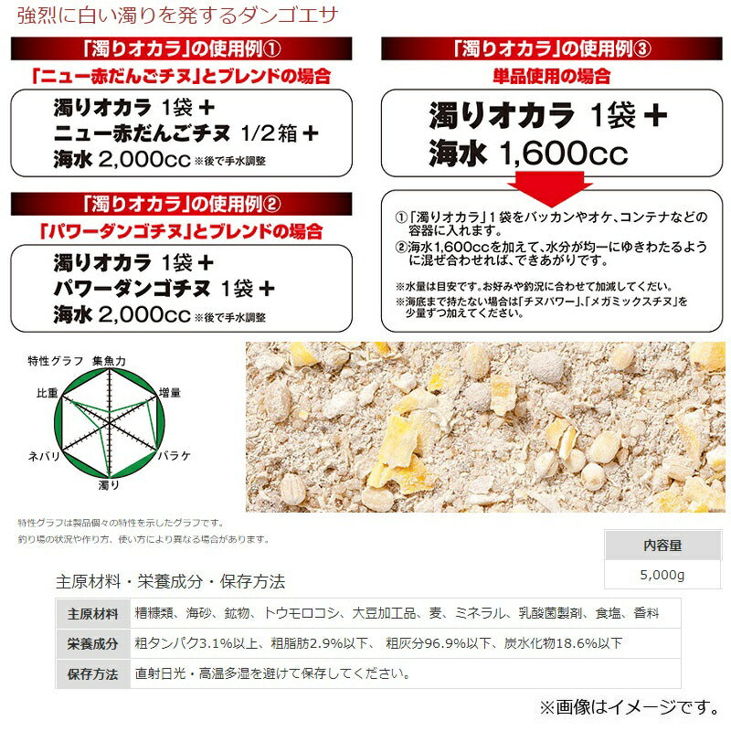 濁りオカラ