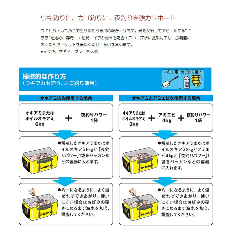 夜釣りパワー