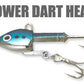 パワーダートヘッド 20g DH01 グロウ(夜光)