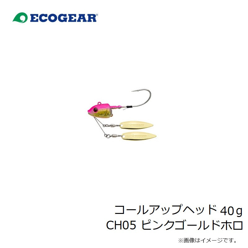 コールアップヘッド 40g CH05 ピンクゴールドホロ