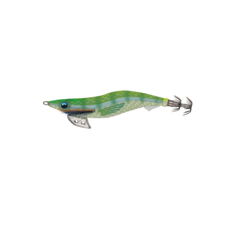 エギ王 K シャローリーフSP 3.5S SL005 ウージグロー ベーシック布（キラタフコート） 夜光ボディ