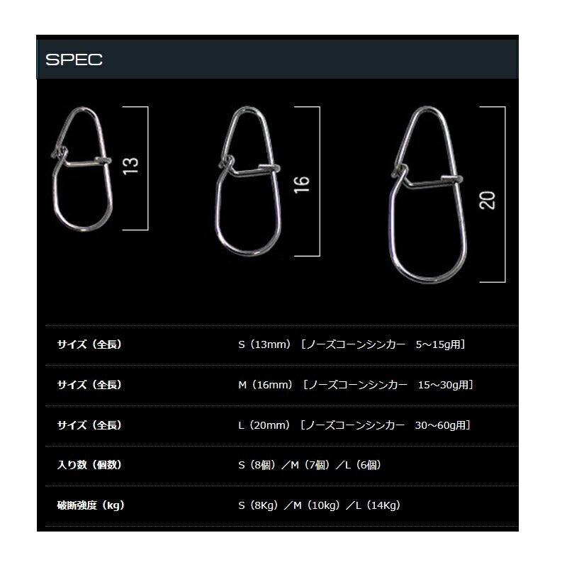 ノーズコーンスナップ M