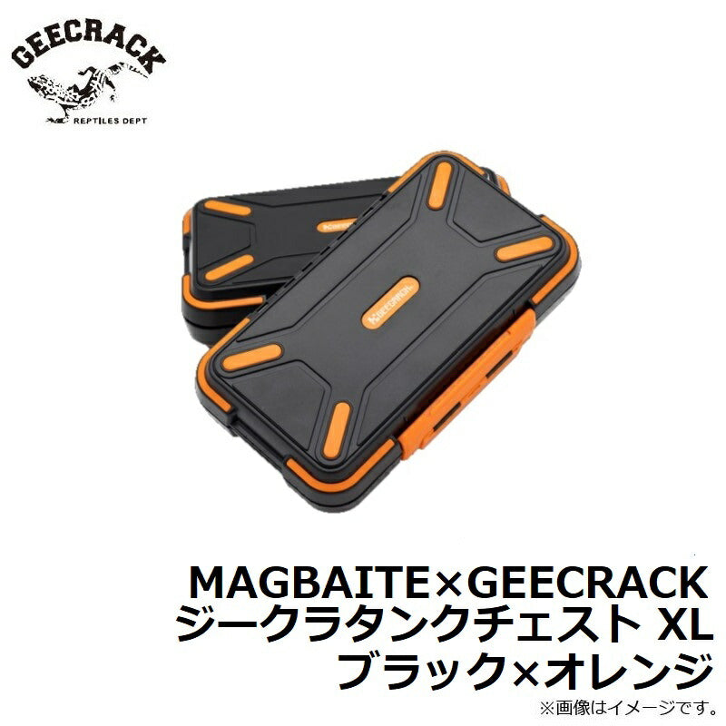 MAGBAITE×GEECRACK ジークラタンクチェスト XL ブラック×オレンジ