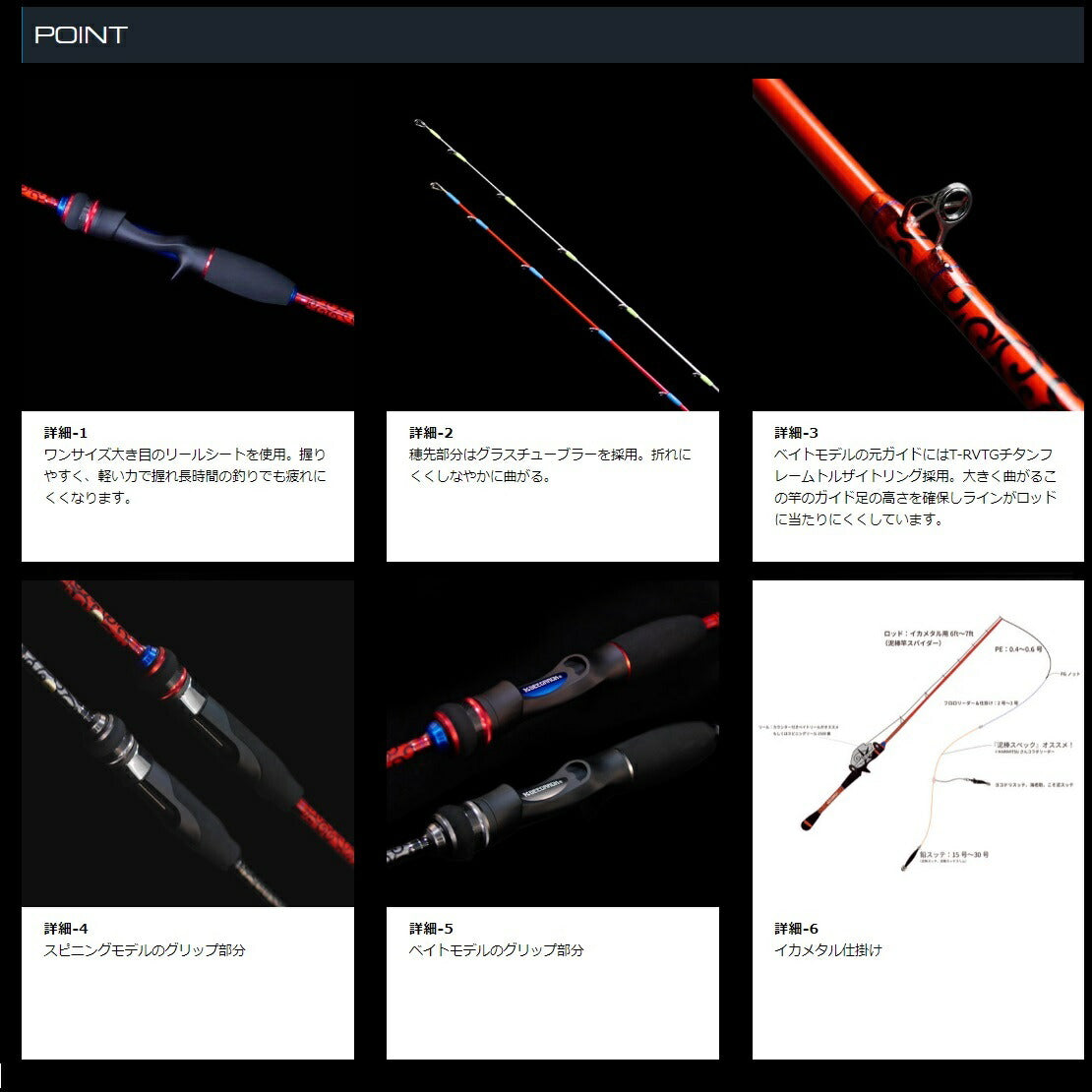 泥棒竿スパイダー DORO-S68SUL 唐草オレンジ – つり具のBunBun.com