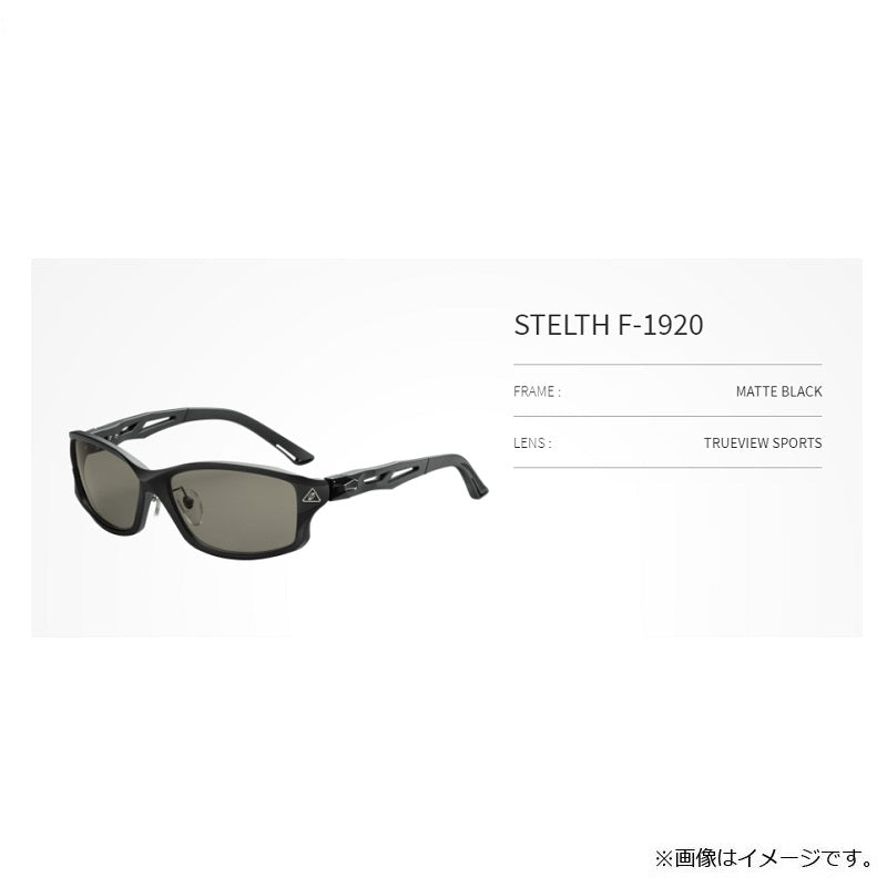 F-1920 STELTH ステルス マットブラック トゥルービュースポーツ