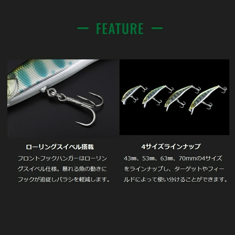 トリコロール流芯 53HW