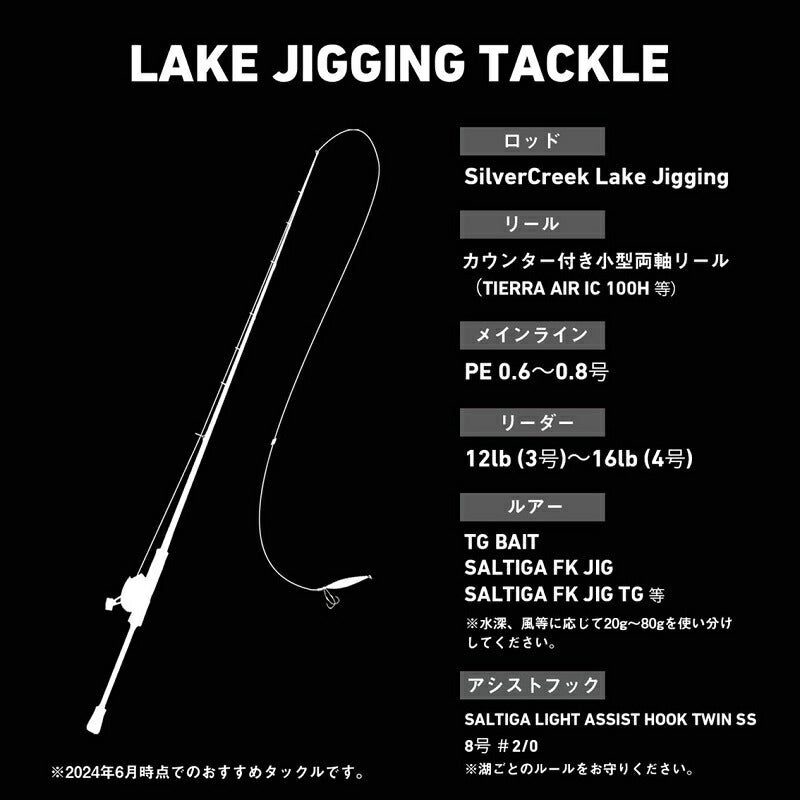 シルバークリーク レイクジギング 63LB-S