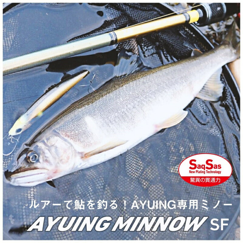 AYUINGミノー 110SF クリア縄張りアユ