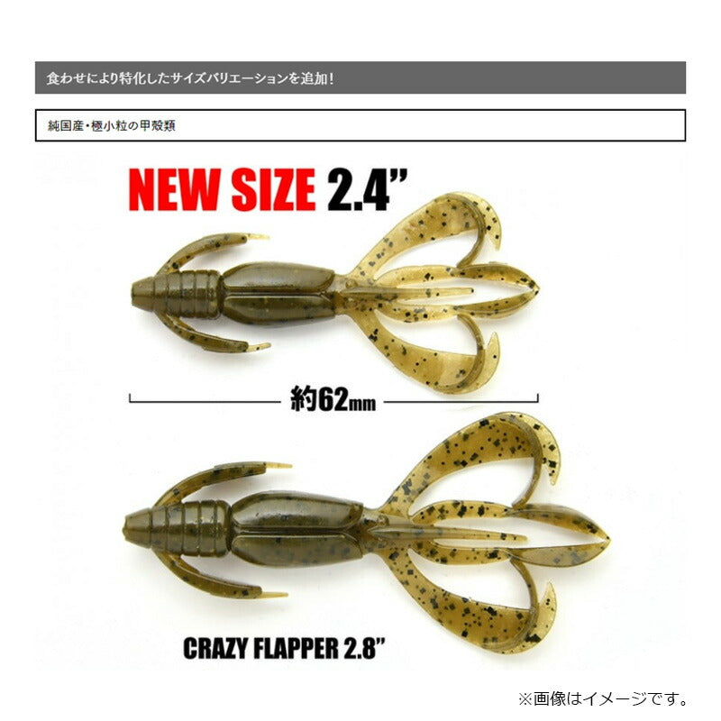 クレイジーフラッパー2.4インチ極上カラー