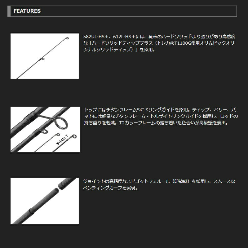 スーパーコルト GCORSS-612L-HS+ – つり具のBunBun.com