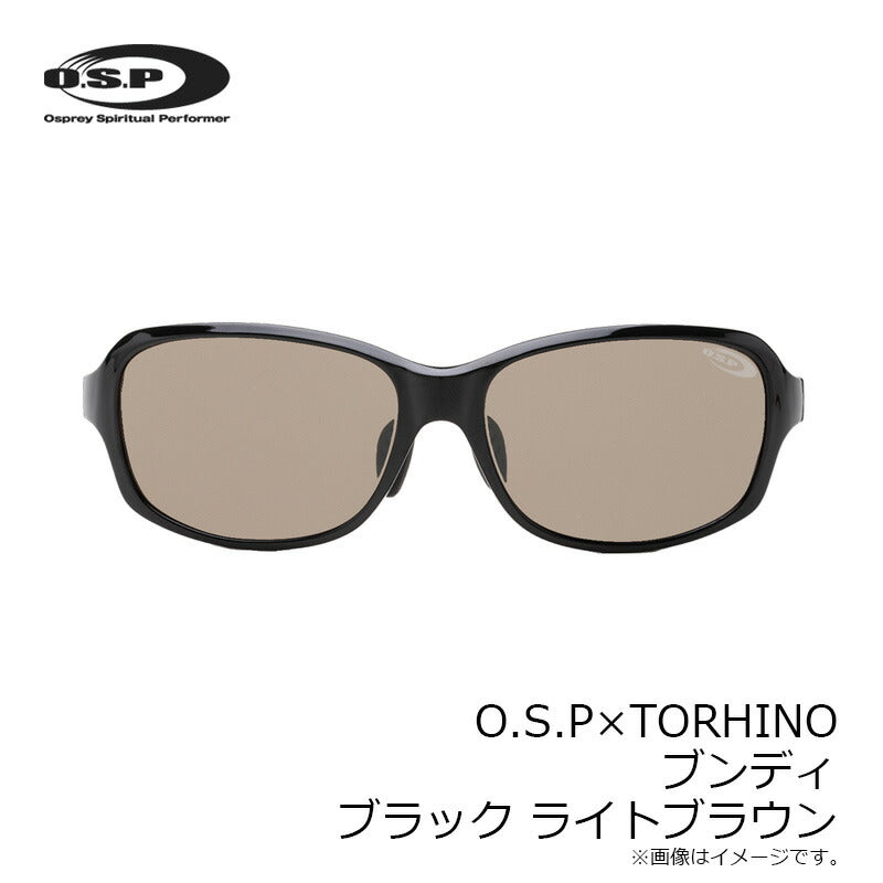 O.S.P×TORHINO ポラライズド サングラス BUNDI ブンディ ブラック ライトブラウン
