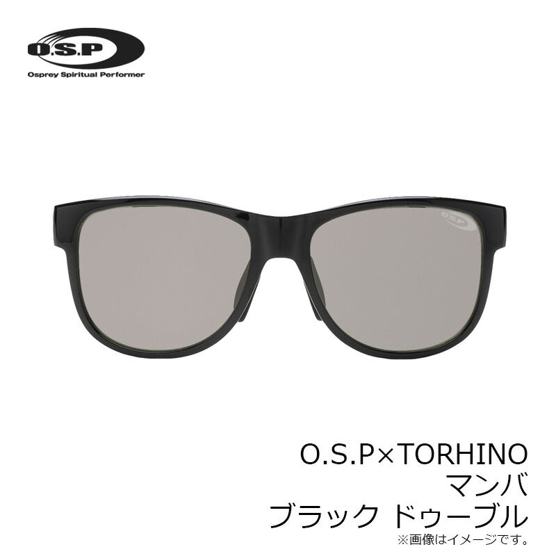 O.S.P×TORHINO ポラライズド サングラス MAMBA マンバ ブラック ドゥーブル