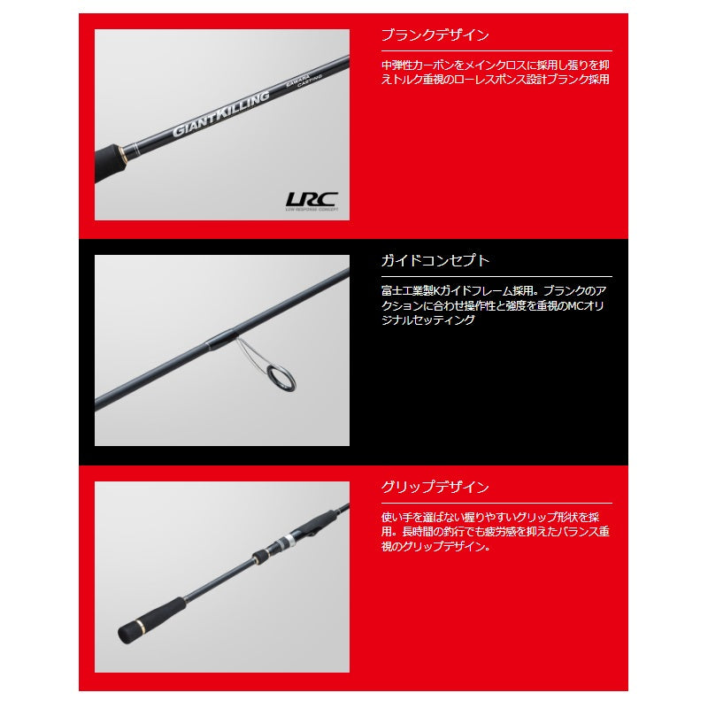 ジャイアントキリング 1G サワラキャスティング GK1C-702M/SWR