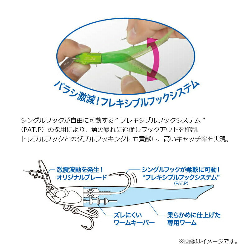 ベイルーフ BRチャターフィッシュセット 18g