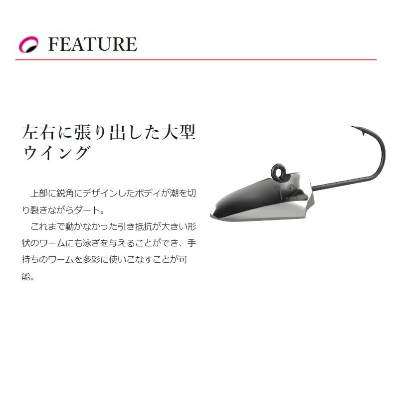 バグバレット いなづまダート 0.8g