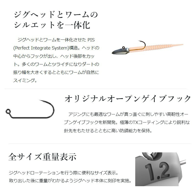 バグバレット いなづまダート 0.8g