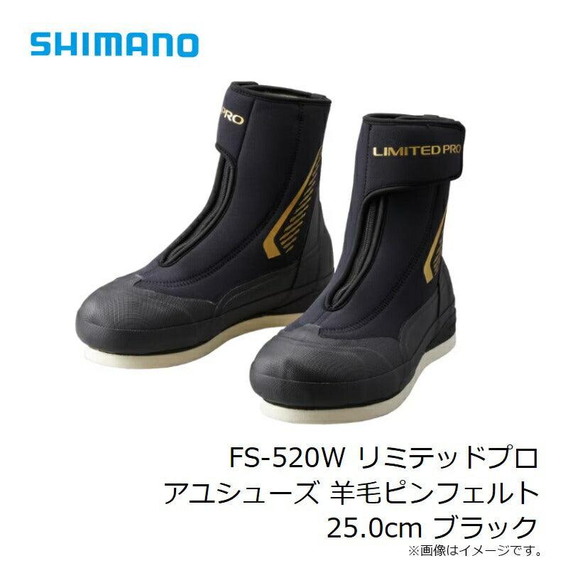 FS-520W リミテッドプロ アユシューズ 羊毛ピンフェルト