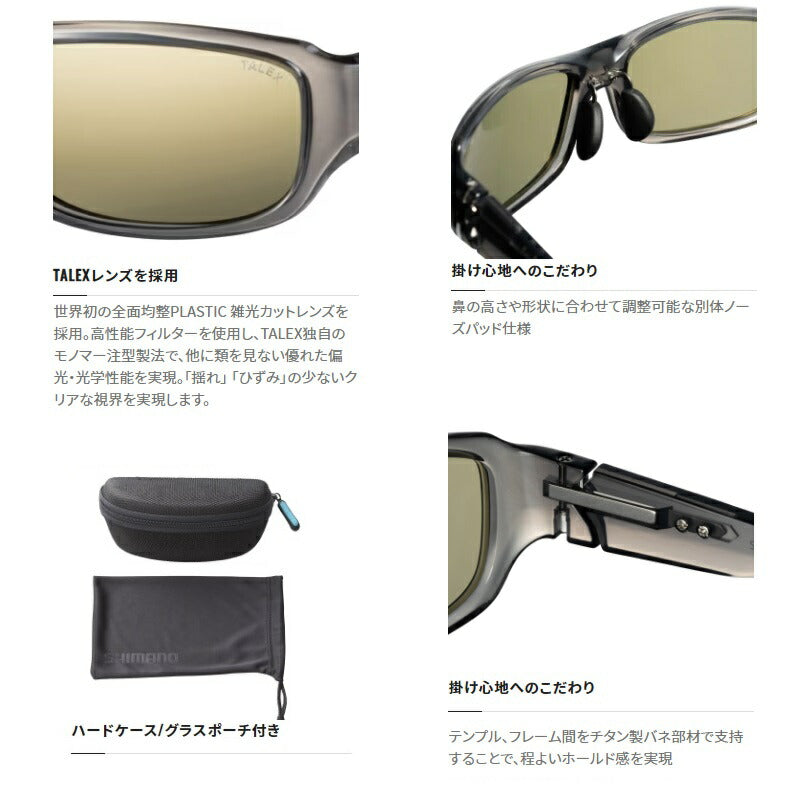 UJ-302W タレックス 偏光グラス STL302 トゥルービュースポーツ