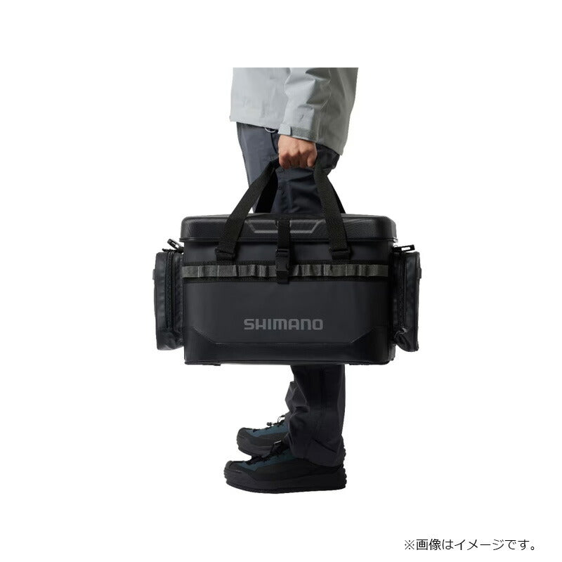 BA-201X ロックショア タフタックルバッグ 25L ブラック