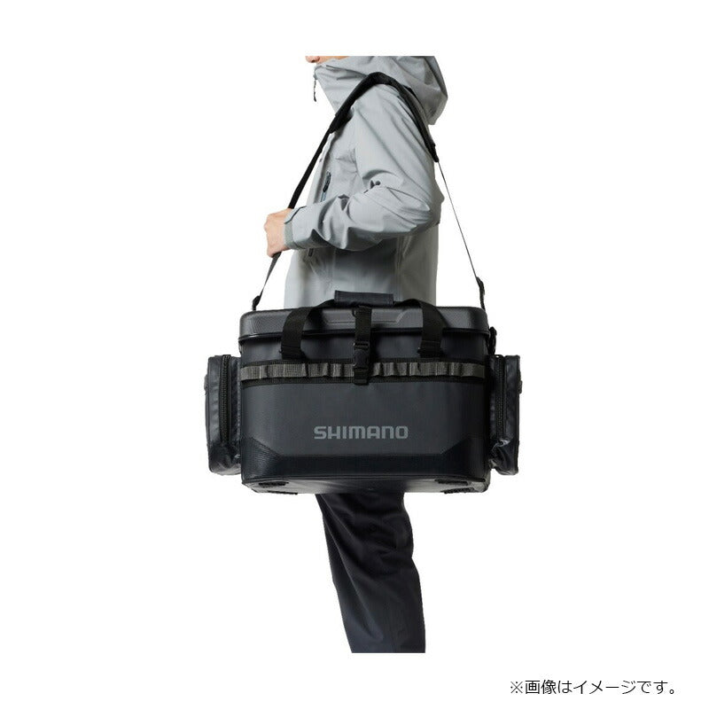 BA-201X ロックショア タフタックルバッグ 25L ブラック